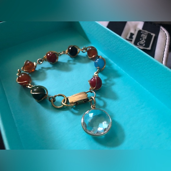 Custom Designed Creations Goldtone Bracelet - Picture 1 of 7